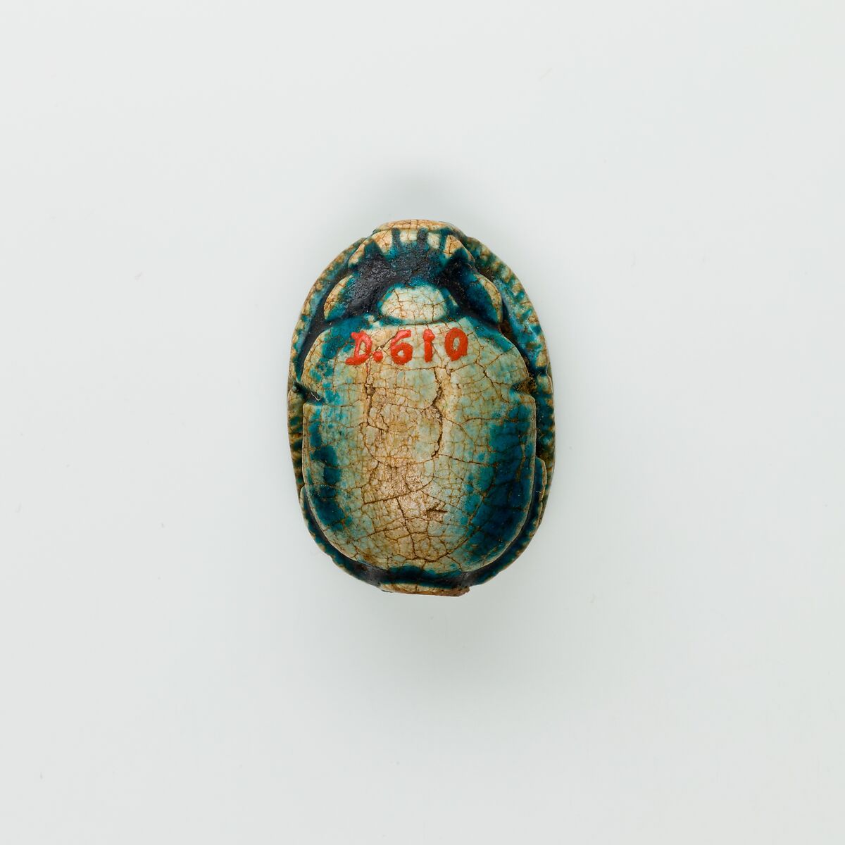 Scarab of Ramesses II, Glazed steatite