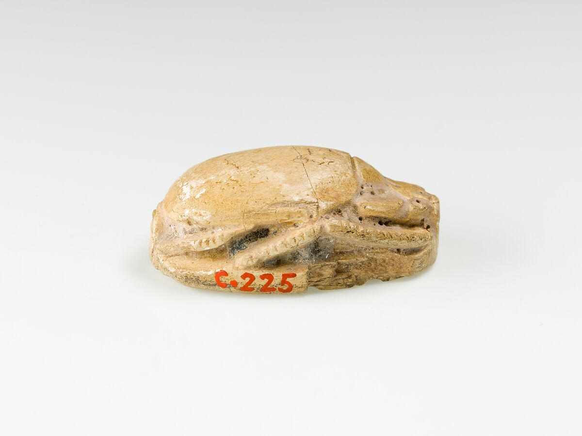 Scarab of Ramesses II, Glazed steatite