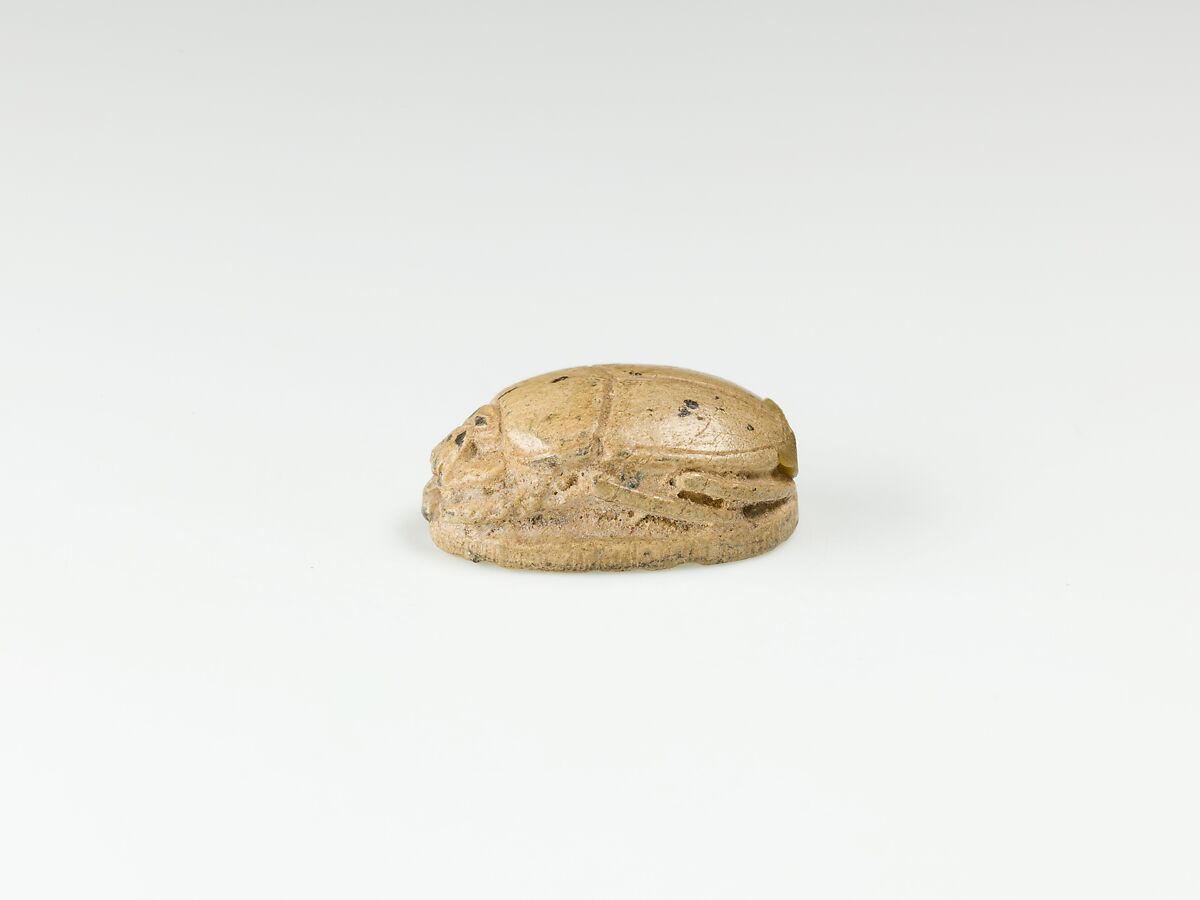 Scarab of Ramesses II, Glazed steatite
