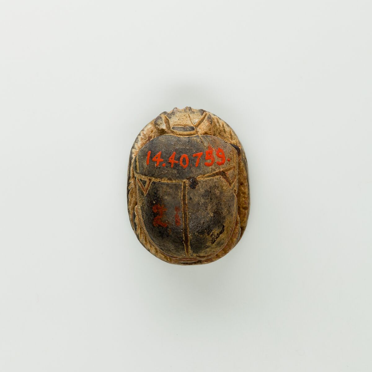 Scarab of Ramesses II, Glazed Steatite