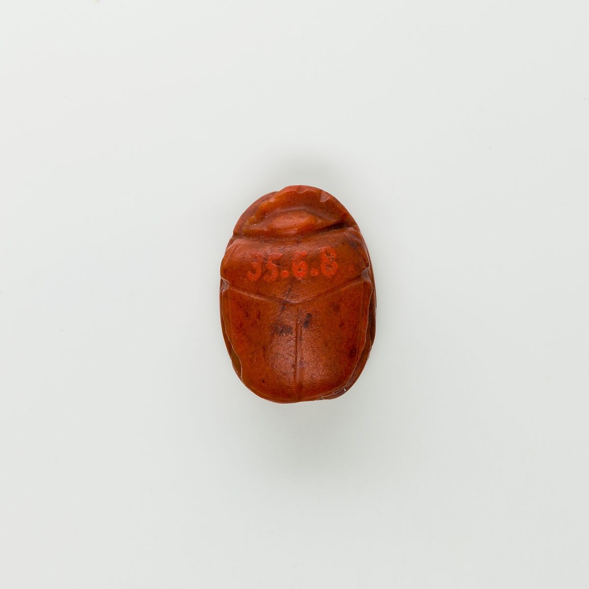 Scarab of Ramesses II, Red Jasper