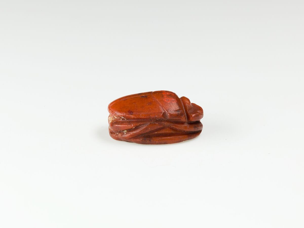 Scarab of Ramesses II, Red Jasper