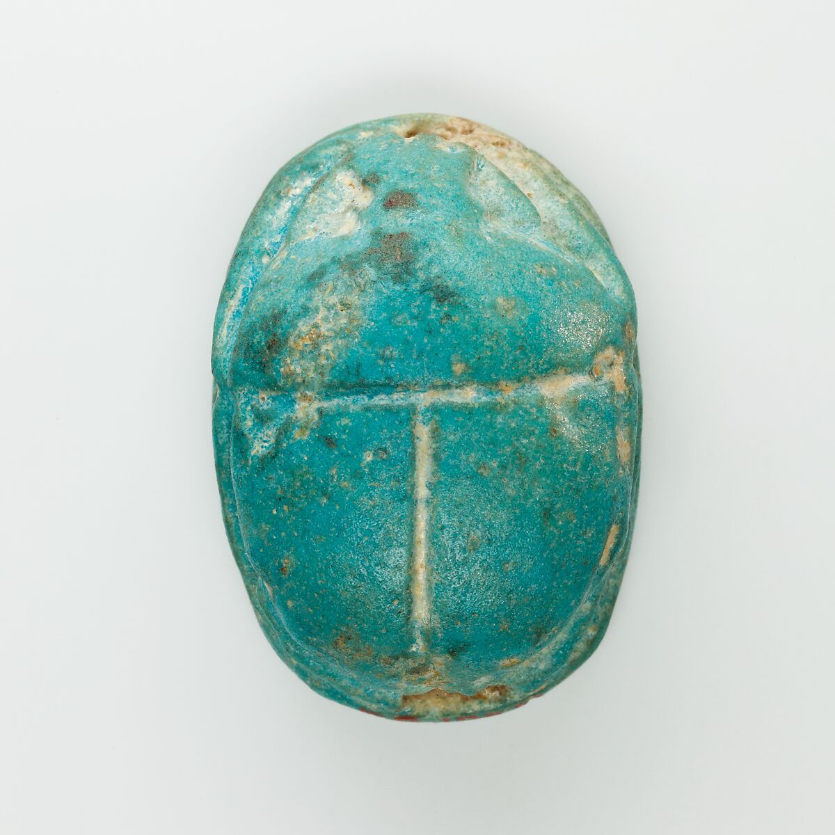 Scarab of Ramesses VII, Faience