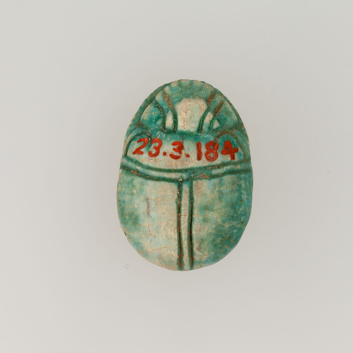 Scarab, Faience