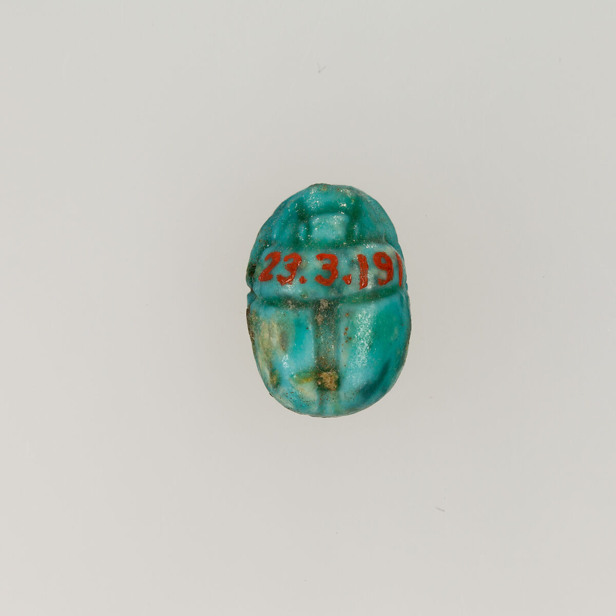 Scarab, Faience
