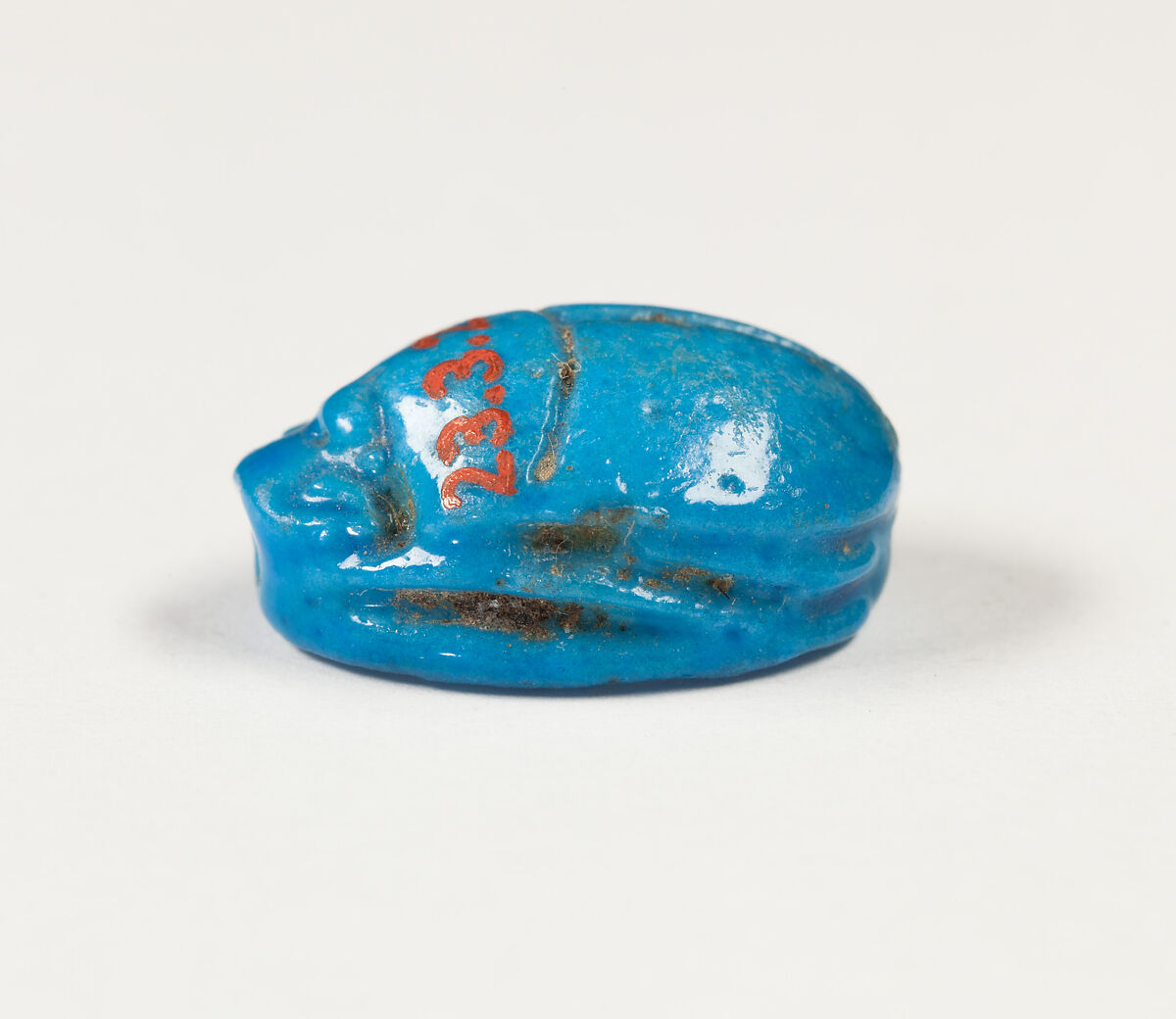 Scarab, Blue faience