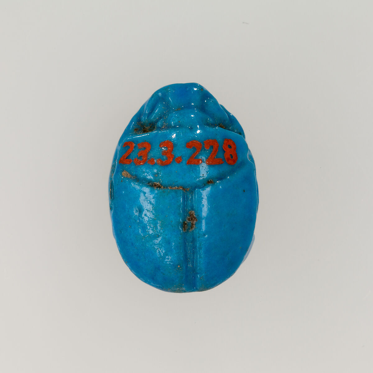 Scarab, Blue faience