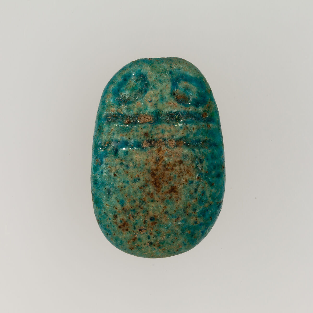 Scarab, Blue faience