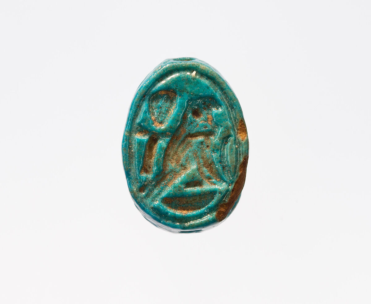 Scarab, Faience 