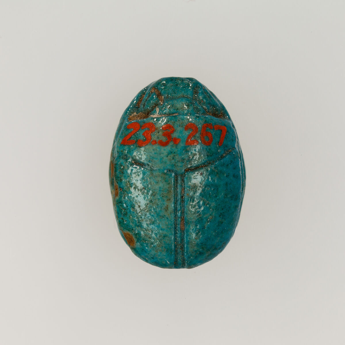 Scarab, Faience