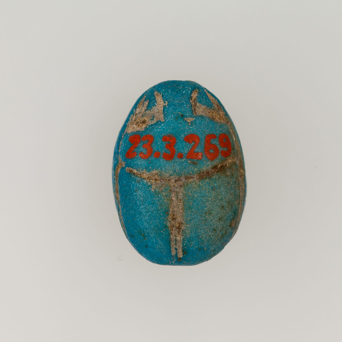 Scarab, Faience 