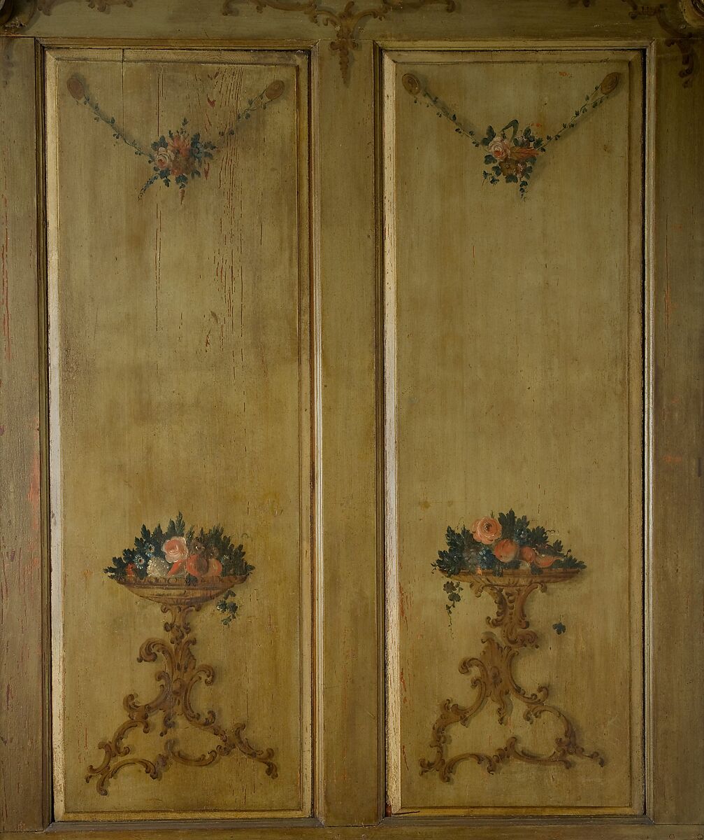 Paneling from the parlor of Marmion, King George County, Virginia, Pine and walnut, American