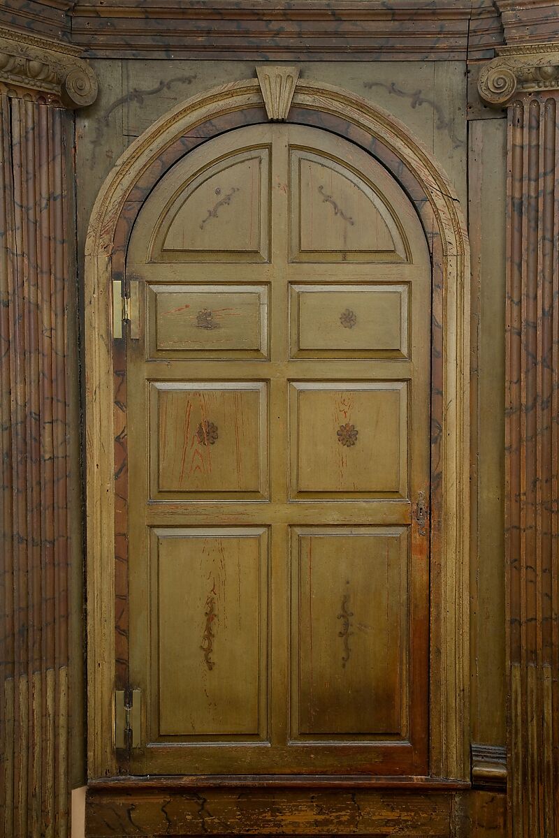 Paneling from the parlor of Marmion, King George County, Virginia, Pine and walnut, American