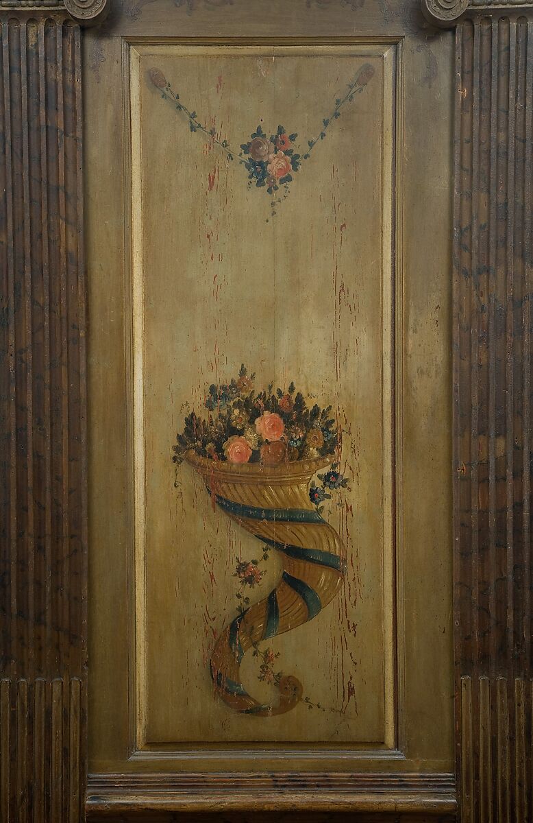 Paneling from the parlor of Marmion, King George County, Virginia, Pine and walnut, American