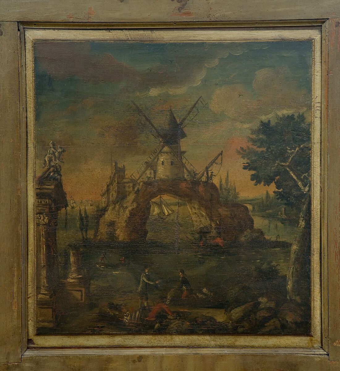 Paneling from the parlor of Marmion, King George County, Virginia, Pine and walnut, American