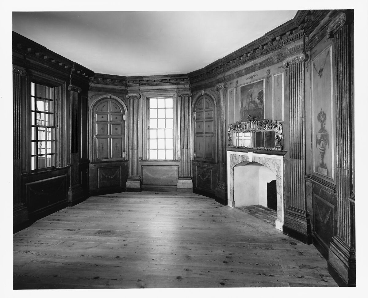 Paneling from the parlor of Marmion, King George County, Virginia, Pine and walnut, American