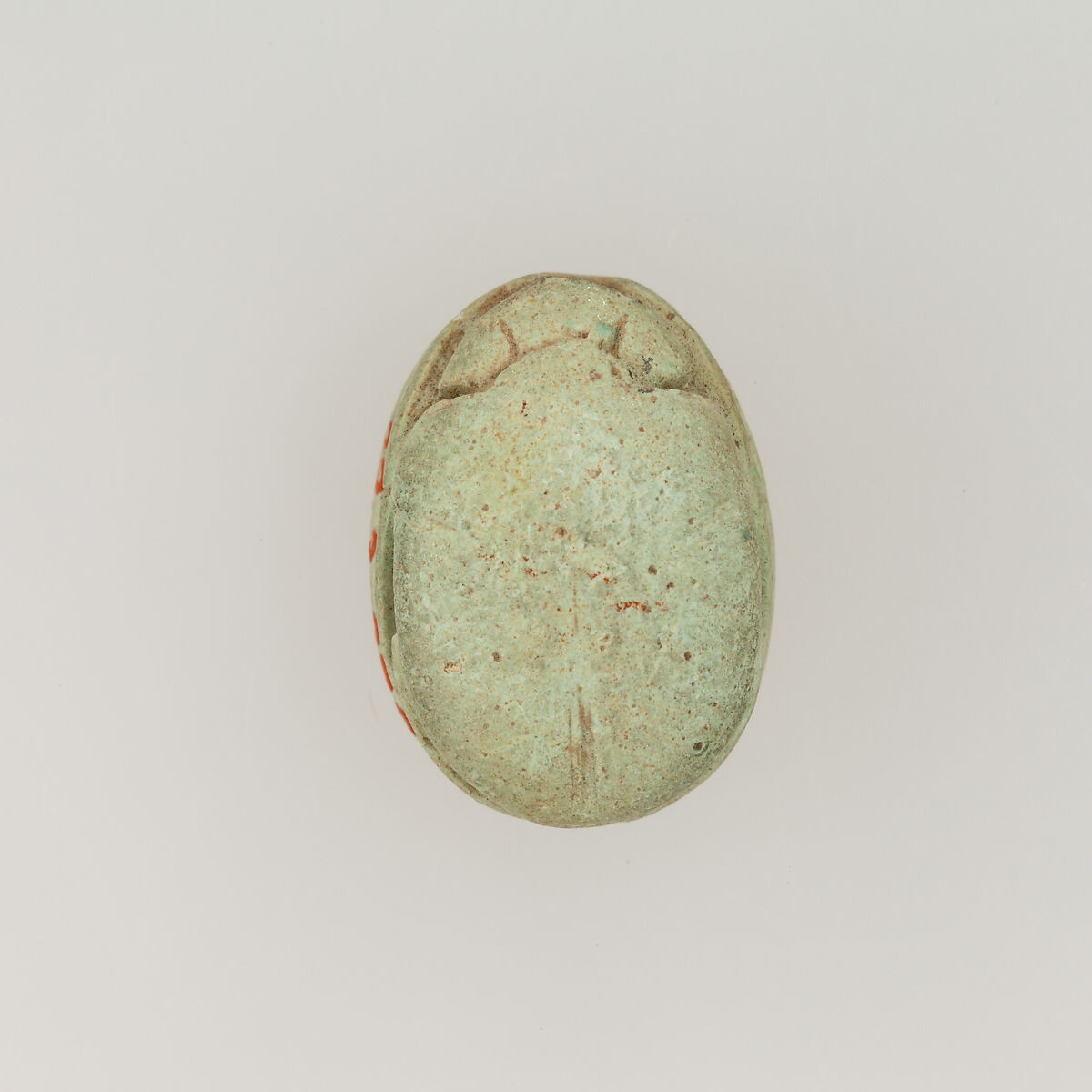 Scarab from Bead Net, Blue paste