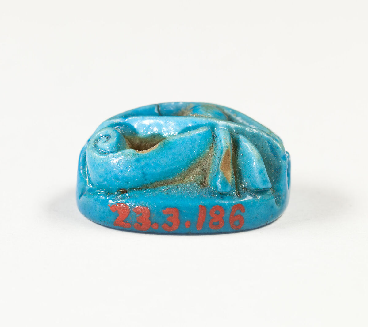 Scarab, Blue faience