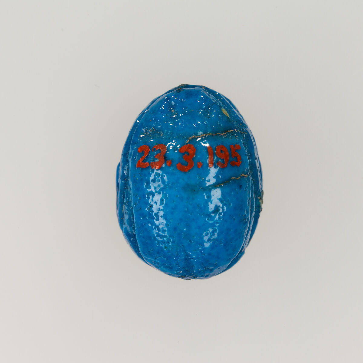 Scarab, Blue faience