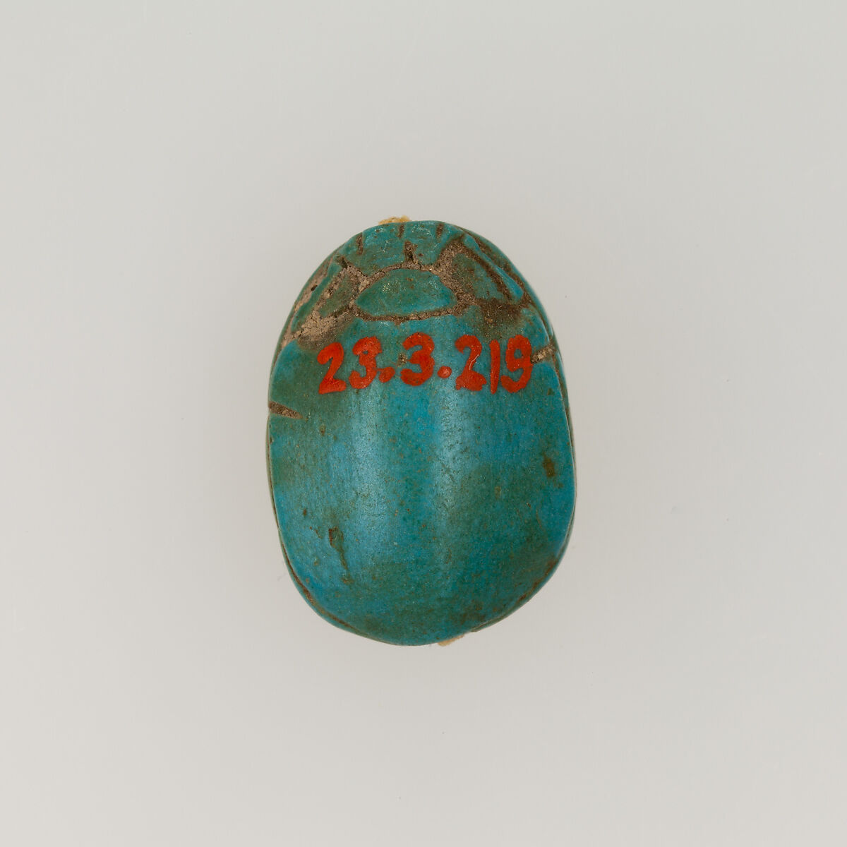 Scarab, Blue steatite