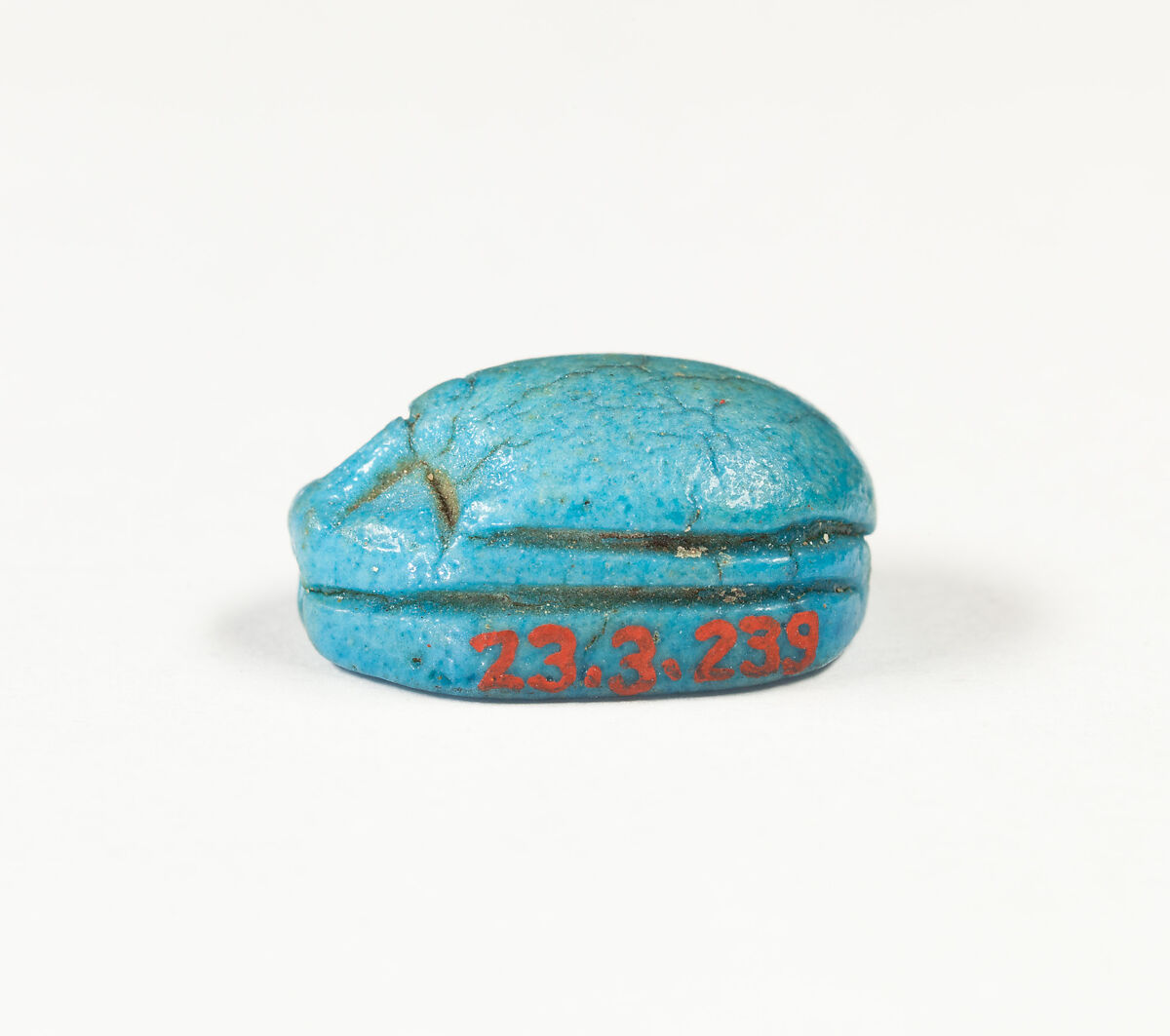 Scarab, Blue faience