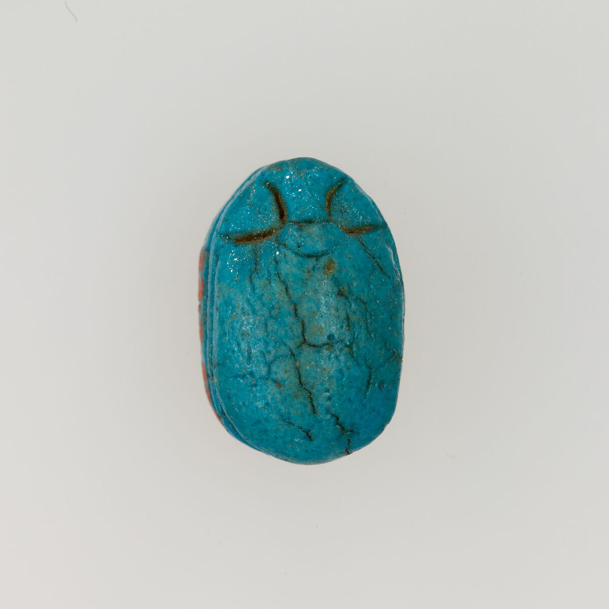 Scarab, Blue faience