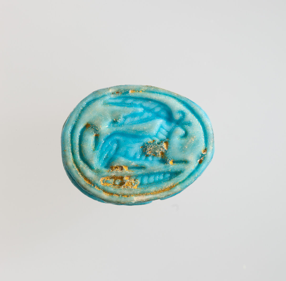 Scarab, Faience 