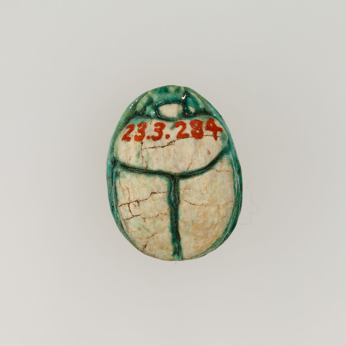 Scarab, Faience