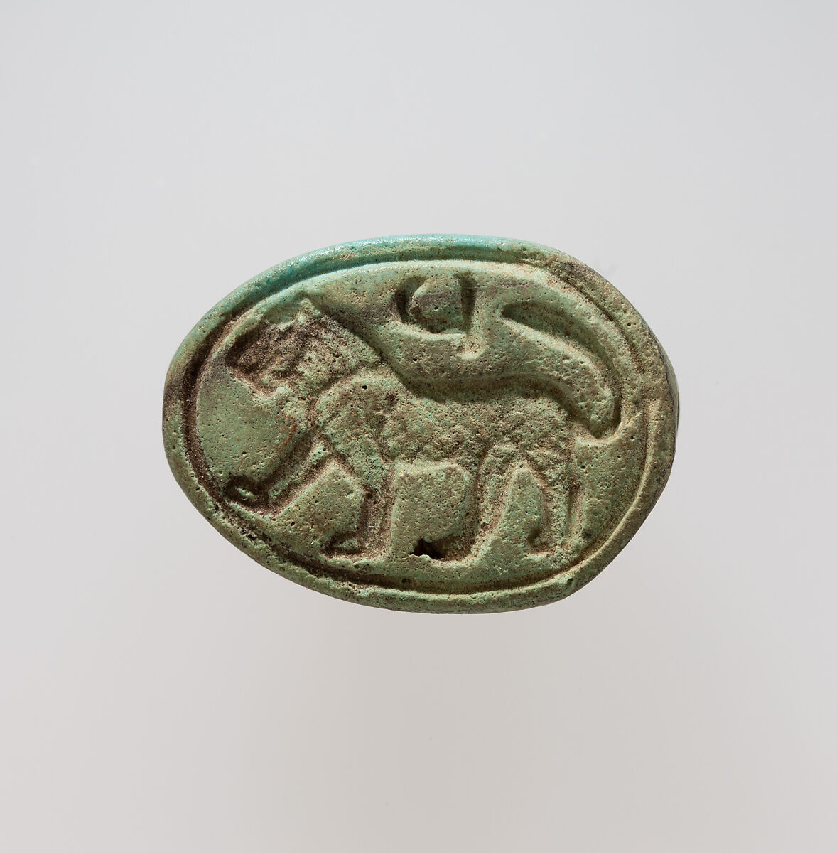 Scarab, Faience 