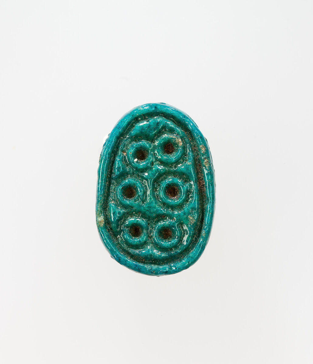 Scarab, Faience 