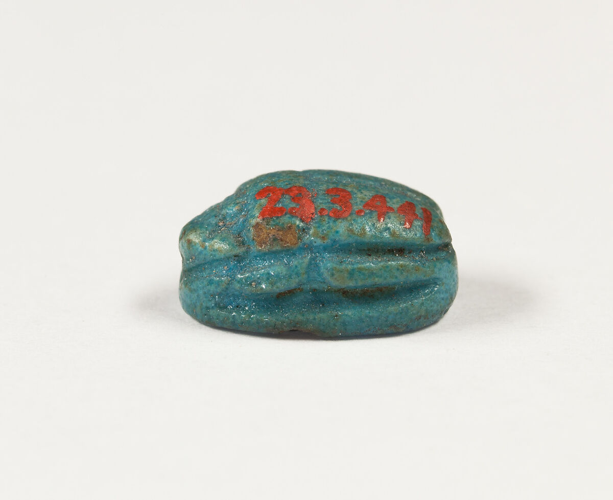 Scarab, Faience