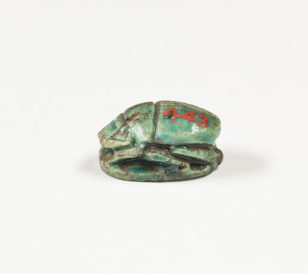 Scarab, Faience