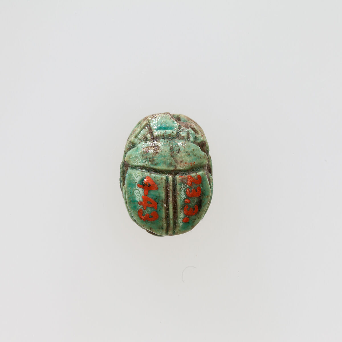 Scarab, Faience