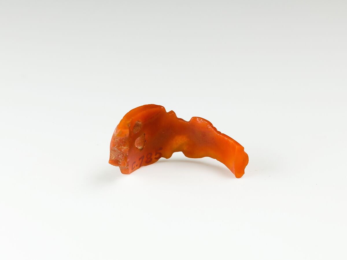 Bezel of a ring of Nefertari, Carnelian