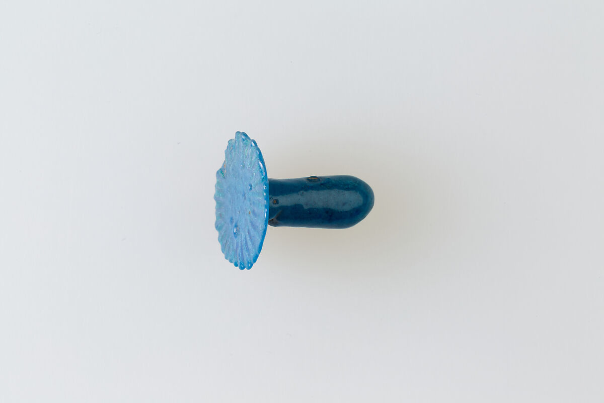 Ear Stud, Faience 