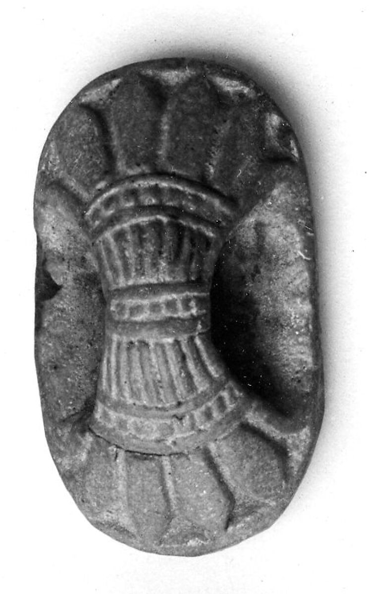 Stamp Seal, Faience 