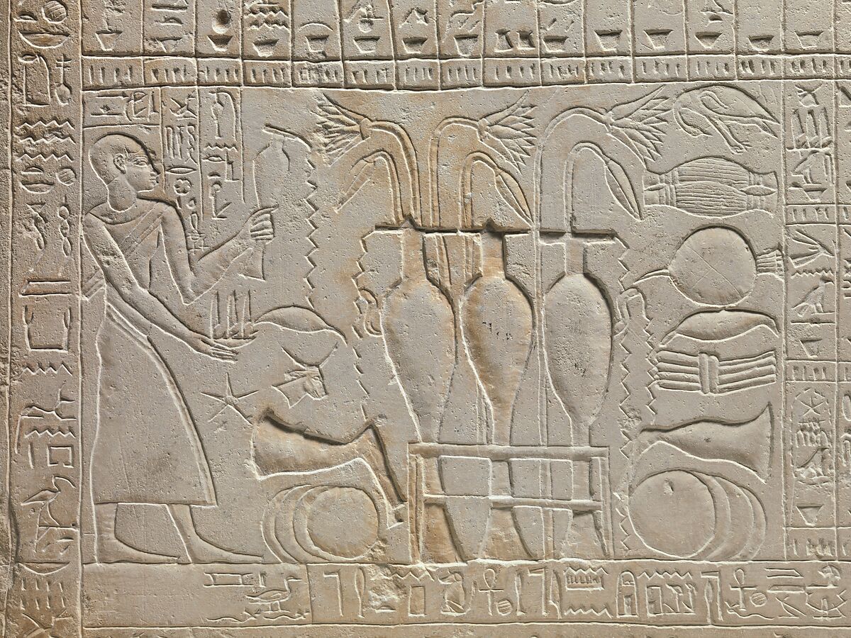 Offering Table of Tjaenhesret, priest of Thoth, son of Iaa, Limestone