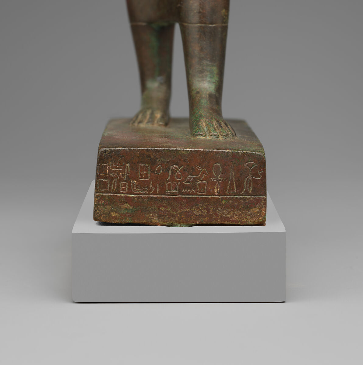 Statuette of Wadjet dedicated by Akanosh son of Pediamenopet, Cupreous metal