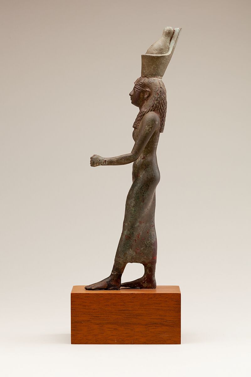 Statuette of Mut, Cupreous metal