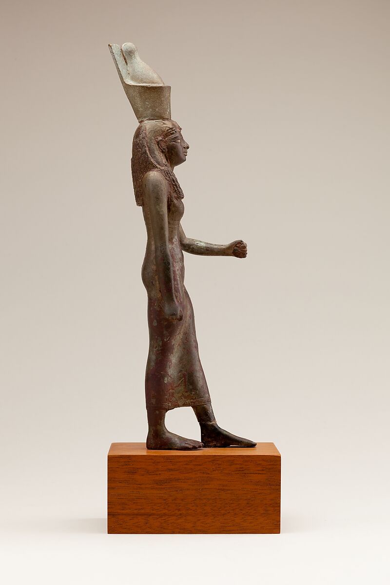 Statuette of Mut, Cupreous metal