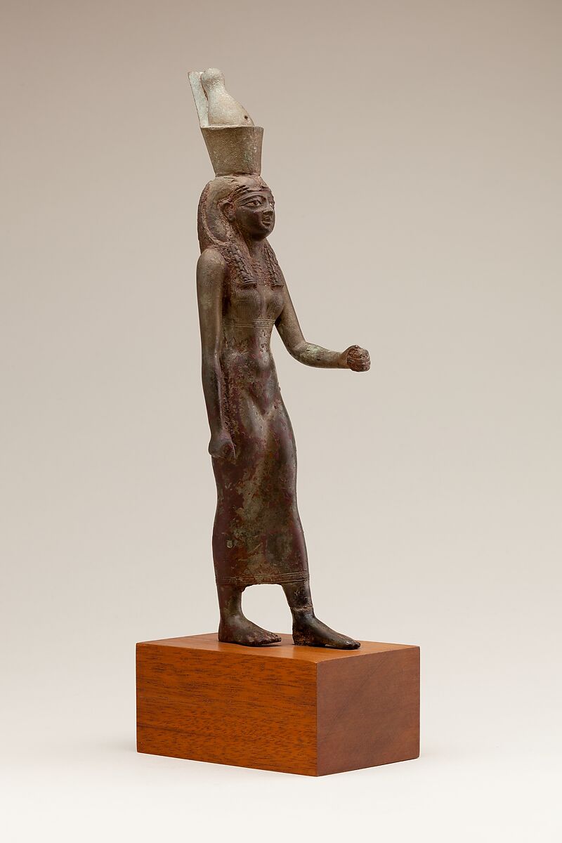 Statuette of Mut, Cupreous metal