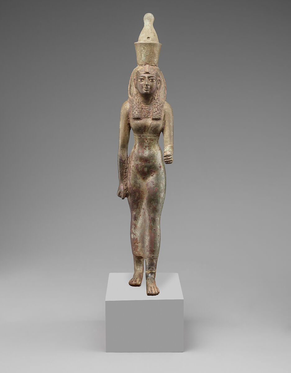 Statuette of Mut, Cupreous metal