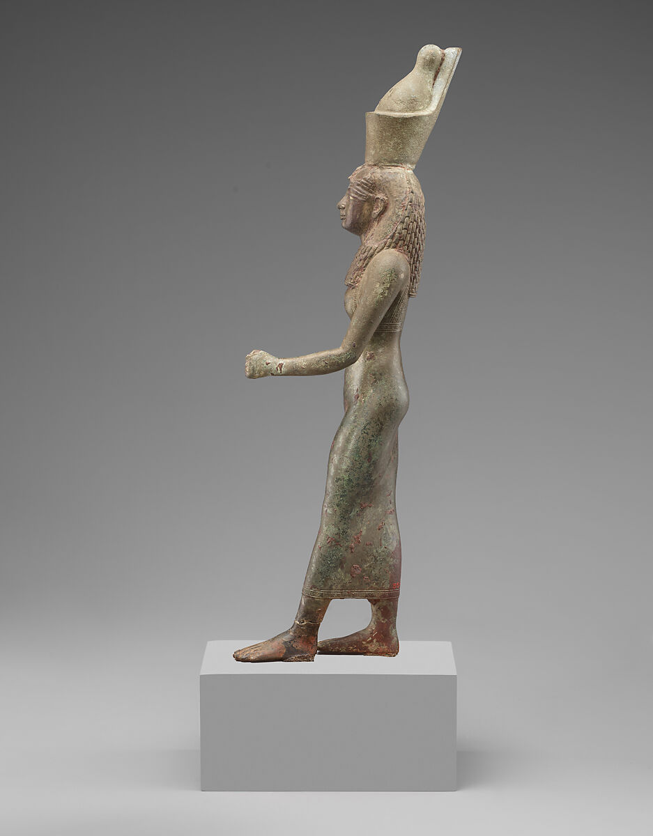 Statuette of Mut, Cupreous metal