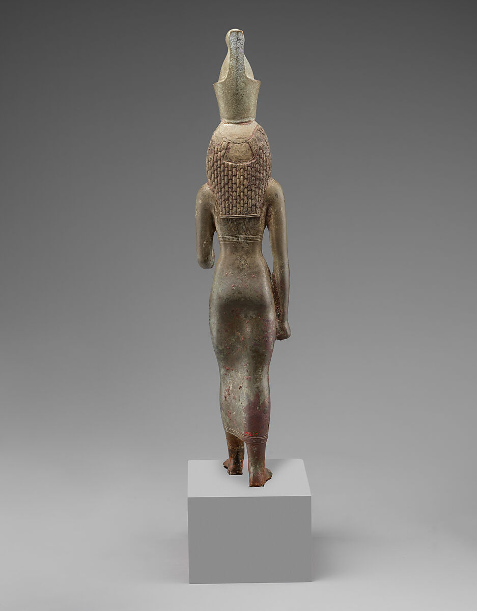 Statuette of Mut, Cupreous metal
