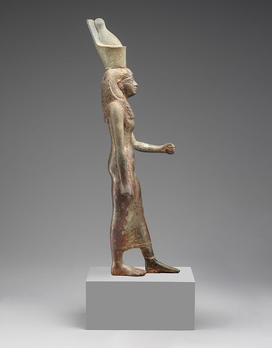 Statuette of Mut, Cupreous metal