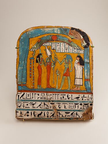 Painted wooden panel of Tabakenkhonsu