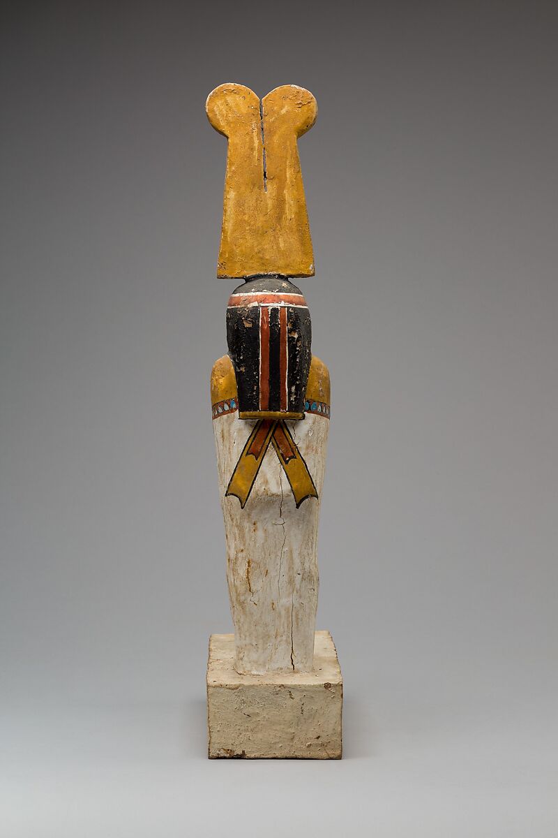 Ptah-Sokar-Osiris Figure of Pakherenkhonsu, Wood, gesso, paint