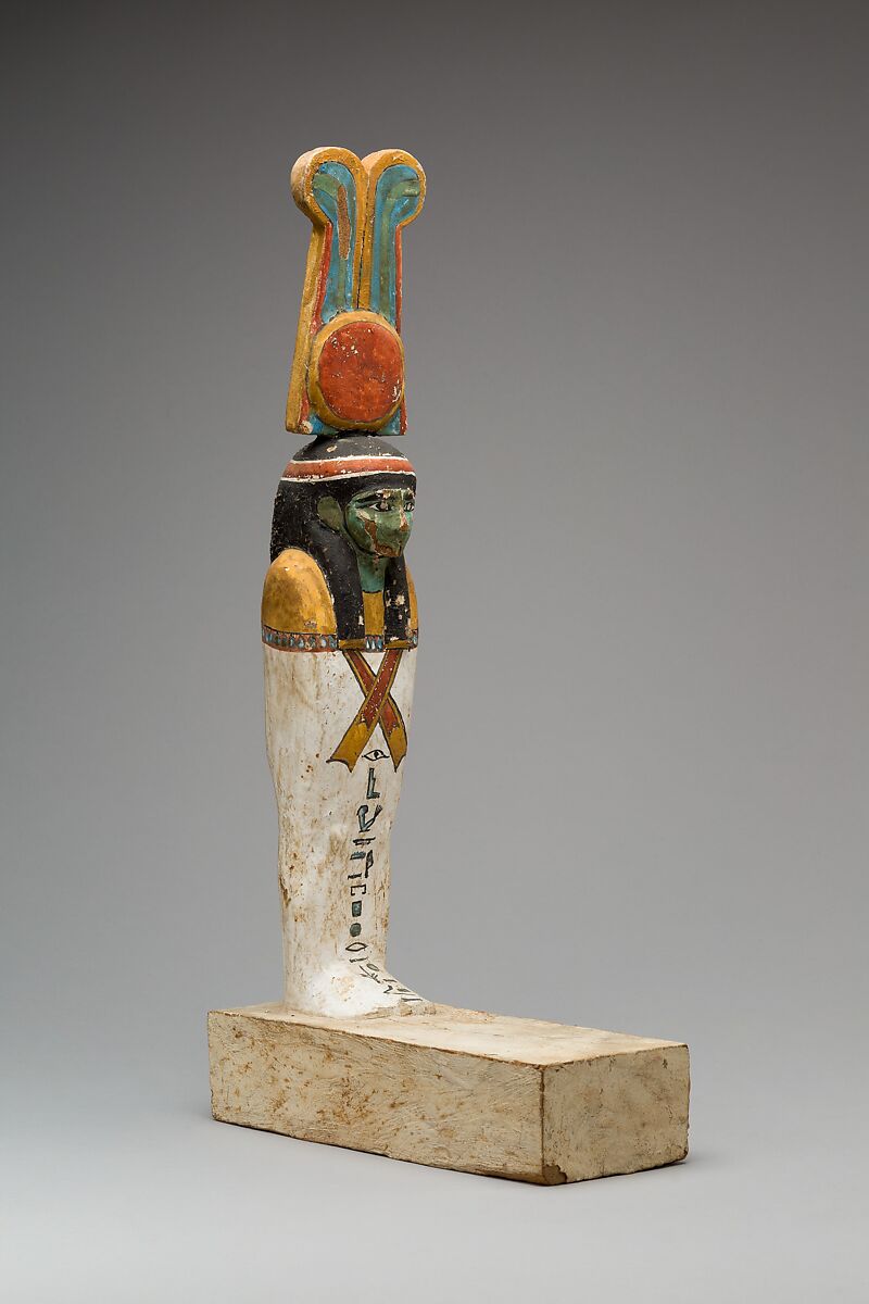Ptah-Sokar-Osiris Figure of Pakherenkhonsu, Wood, gesso, paint