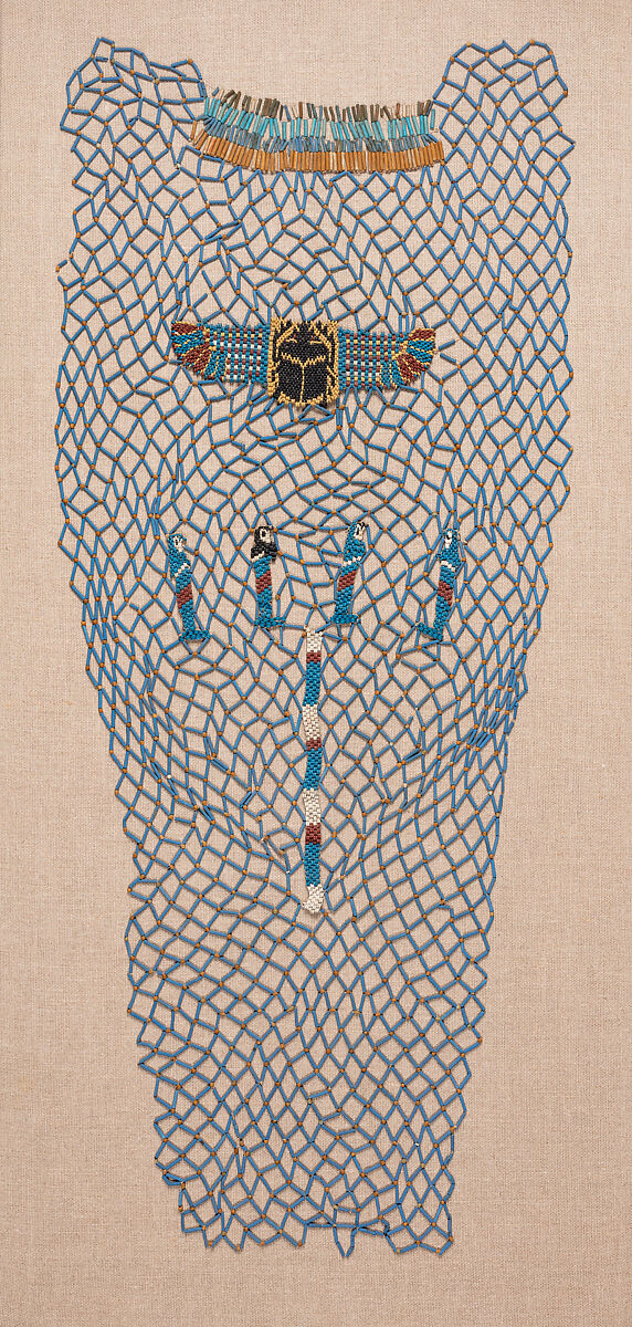 Bead Shroud of Tabakenkhonsu, Faience 