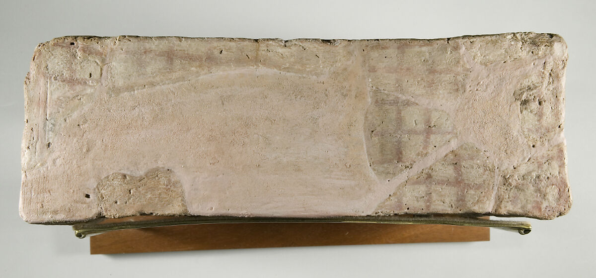 Votive Bed, Pottery, paint